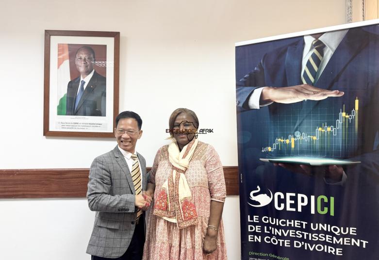 Le CEPICI et la Chambre de commerce de Shaoguan consolident les relations économiques entre la Côte d’Ivoire et la Chine